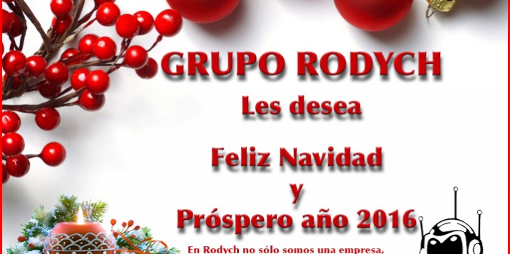 Felicitación navideña Grupo Rodych